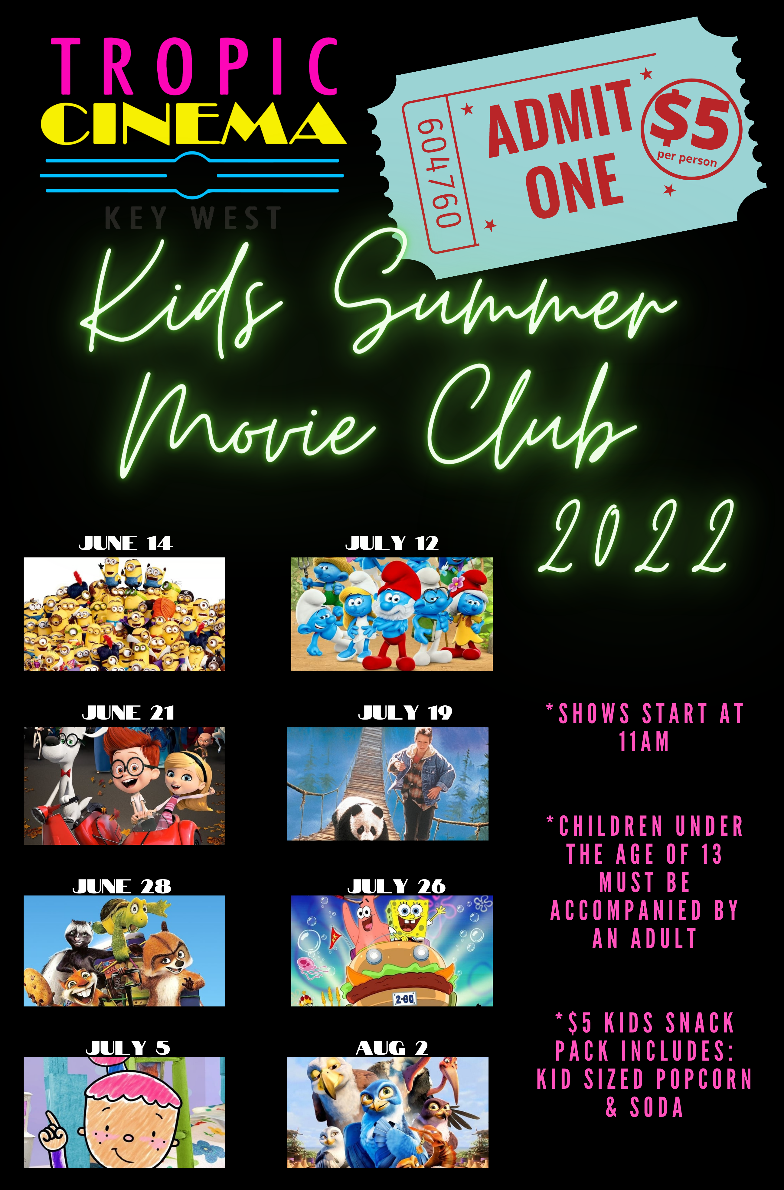 Event Kids’ Movie Club